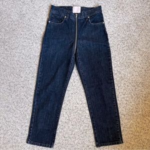 NW REVICE ZIPPER JEANS SIZE 27